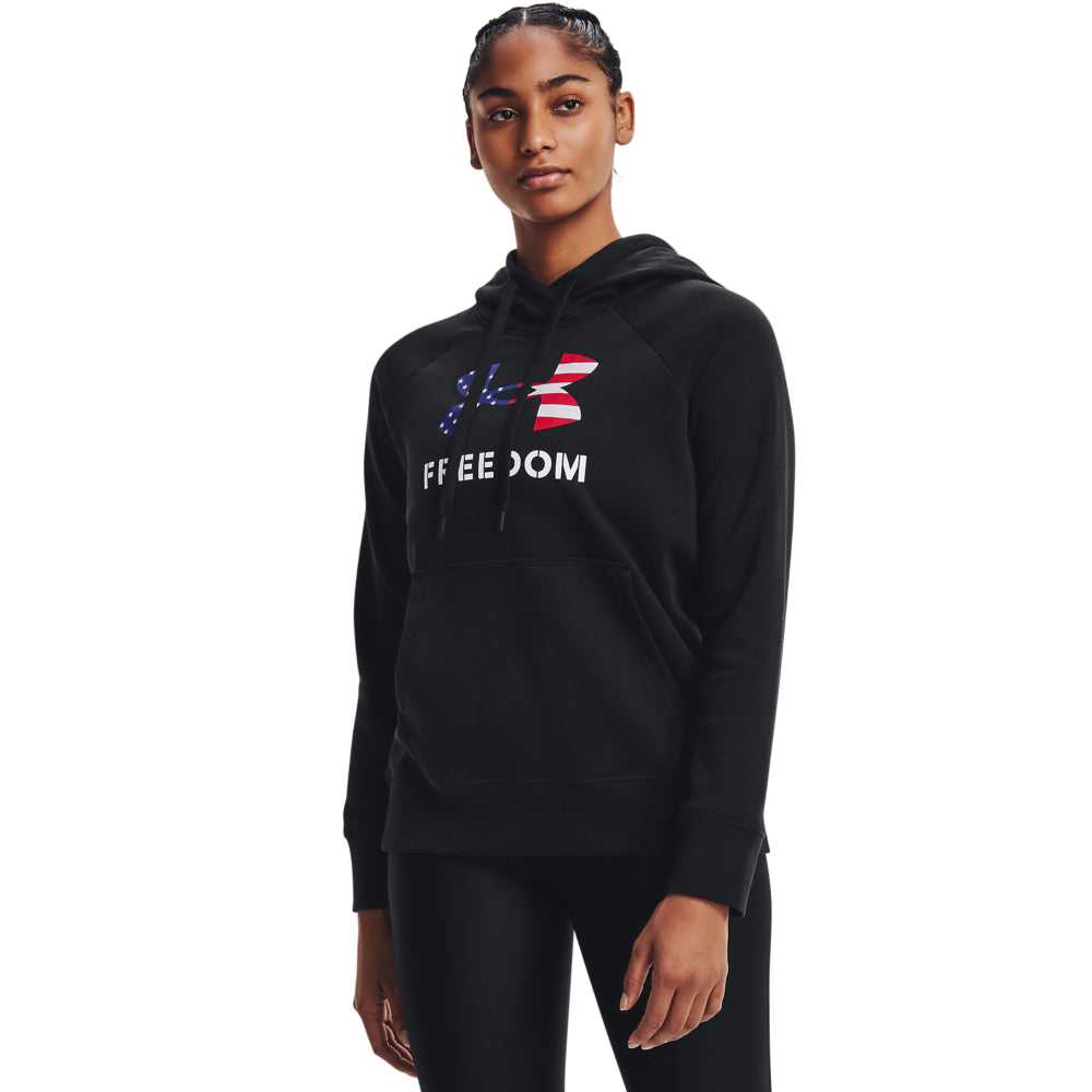 'Under Armour' Women's Freedom Rival Hoodie - Black