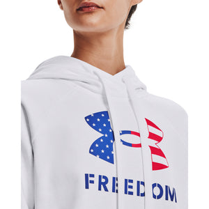 'Under Armour' Women's Freedom Rival Hoodie - White