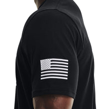 'Under Armour' Men's Freedom Logo T-Shirt - Black / White