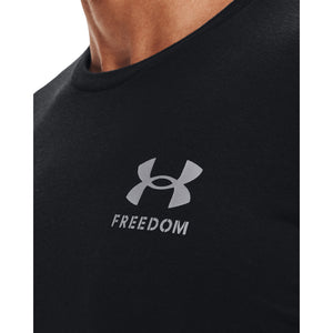 'Under Armour' Men's Freedom New Flag T-Shirt - Black