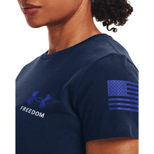 'Under Armour' Women's Freedom Banner T-Shirt - Academy / Royal