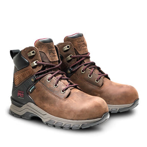 'Timberland Pro' Women's 6" Hypercharge EH WP Comp Toe - Brown / Black